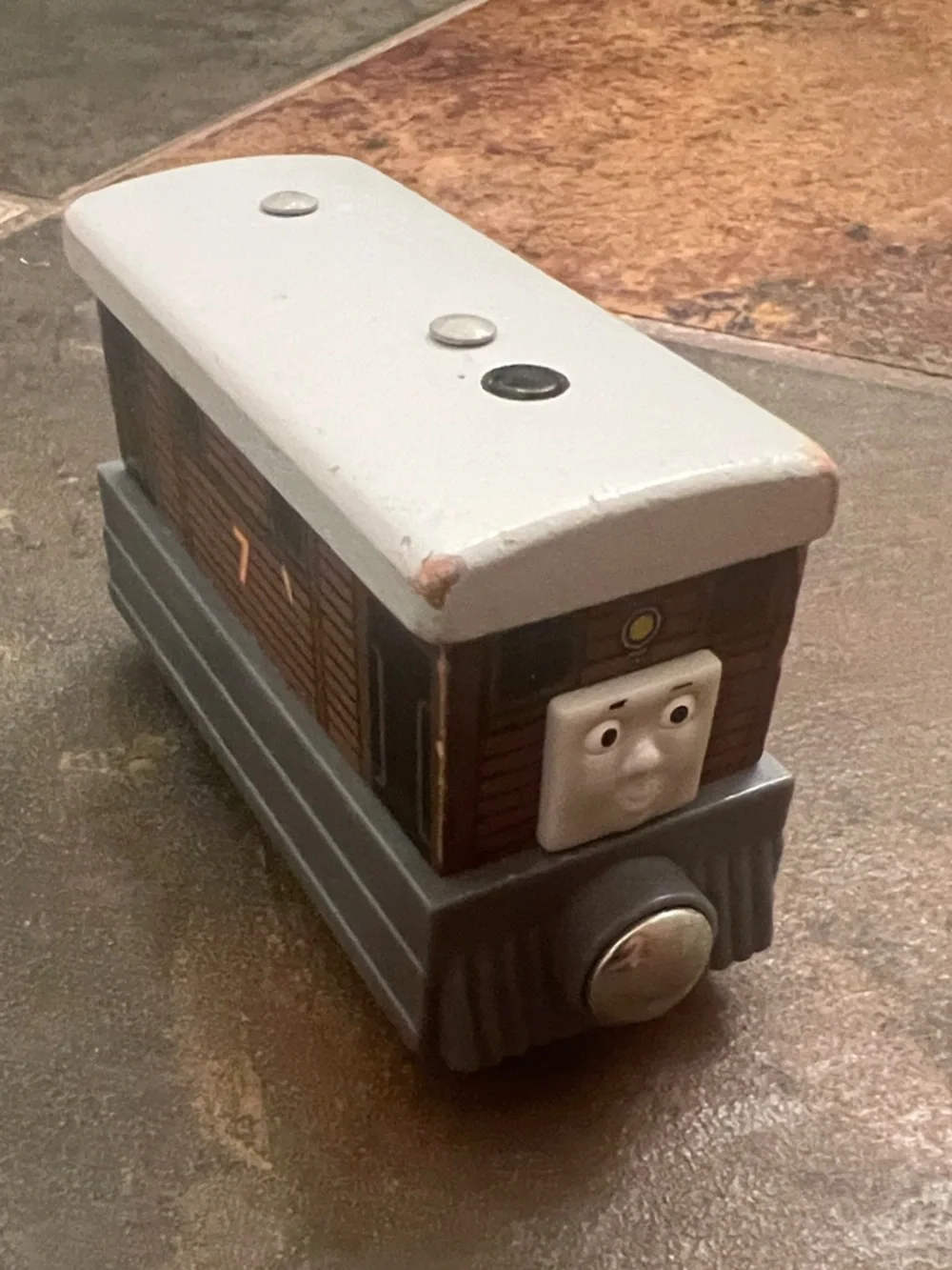 Thomas & Friends Wooden Railway 2012 Toby Magnetic Wooden Train- Y4081